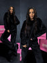 Warm suit "Mājīgais" - black